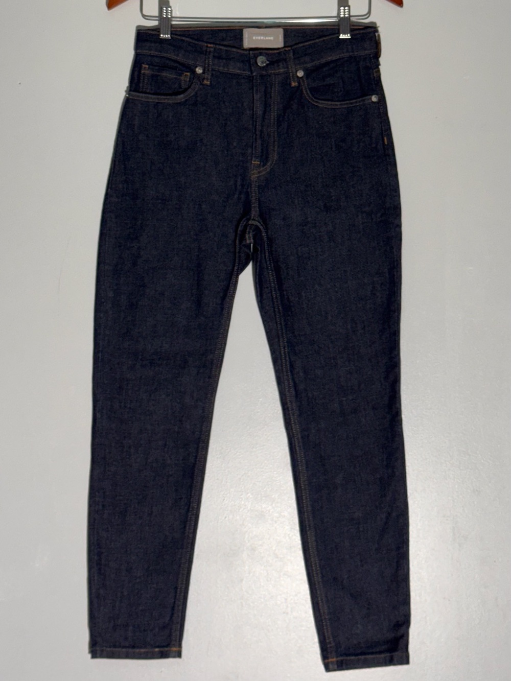 Everlane Dark Wash High Rise Ankle Denim Jeans Size 27